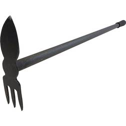 DeWit Long Handle Comby 3-Tine Cultivator/Heart Shaped