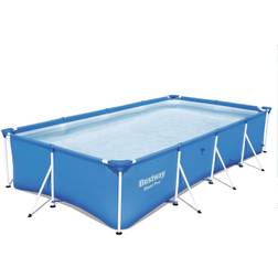 Bestway 13.08-ft x 6.92-ft x 32-in Rectangle Above-Ground Pool Polyester 88449