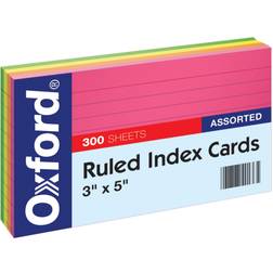 Staples Oxford Neon Index Cards 3