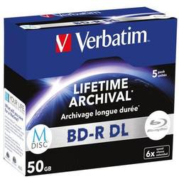 Verbatim M-Disc 5x BD-R DL 50GB 5- Pack