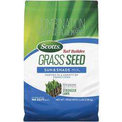 Scotts Turf Builder Grass Seed Sun & Shade Mix thrives