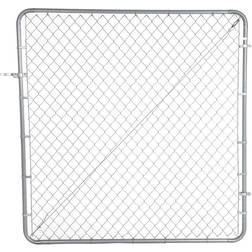 Fit-Right 6 W 5 H Galvanized Walk-Through Chain Link Fence Gate
