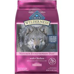 Blue Buffalo Wilderness High Protein Natural Small Breed Dry Dog Wholesome Grains, Chicken