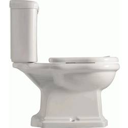 Lavabo Retro Monoblocco toilet P-lås, Hvid
