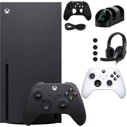 Microsoft Xbox Series X 1TB Console with Extra White Controller Accessories Kit
