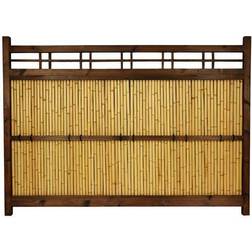 Oriental Furniture 4 Japanese Bamboo Kumo Fence