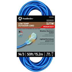 Southwire 2468SW8806 Extension Cord,14 AWG,125VAC,50 ft. L