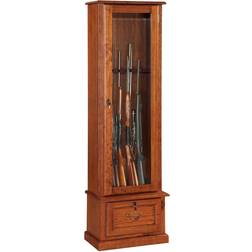 American Furniture Classics 8 Gun Glass Cabinet 20x66"