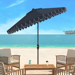 Safavieh Outdoor Collection Elegant Valance Tilt Umbrella