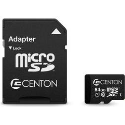 Centon MicroSDXC Class 10 UHS-I U1 80/20 MB/s 64GB +Adapter
