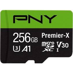 PNY Premier-X microSDXC Class 10 UHS-I U3 V30 A1 100MB/s 256GB