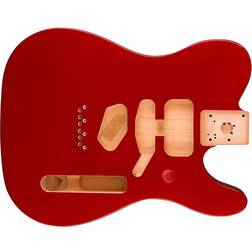Fender Deluxe Telecaster Alder Body Candy Apple Red
