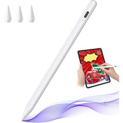 JAMJAKE Stylus Pen for iPad with Tilt Sensitive and Fast Charge, JAMJAKE iPad Pencil Compatible with 2018-2022 Apple iPad Pro 11/12.9 Inch,iPad 10/9/8/7/6 Gen,iPad Mini 5/6 Gen,iPad Air3/4/5 Gen