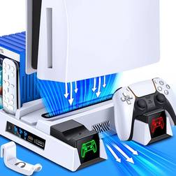 PS5 Controller Charging Station - White