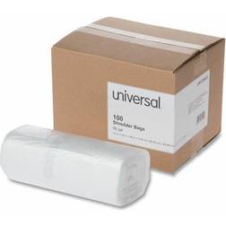 Universal 100-Pack 56-Gallons Clear Paper Shredder Trash Bag