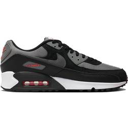 Nike Air Max 90 M - Black/Flat Pewter/Picante Red/White
