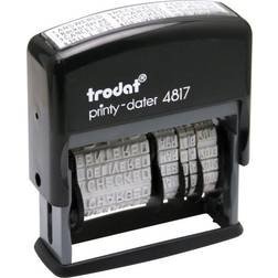 Trodat USSE4817 12-Message Business Stamp 1 Each