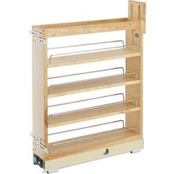 Rev-A-Shelf 448-BCBBSC-5C 5 Inch Kitchen Pullout Cabinet Organizer with Shelves
