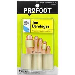 Profoot Toe Bandages Medium 3 ct each