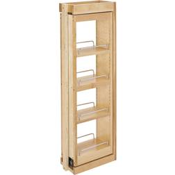 Rev-A-Shelf 432-Wfbbsc36-6C 432 Series 6 Pull Out Base Cabinet Filler Natural Maple