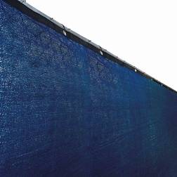 Aleko 6-ft H 50-ft W Blue Hdpe Chain Link Fence Screen