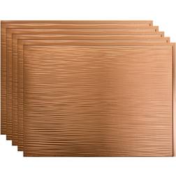 Fasade Ripple 18.25-in x 24.25-in Polished Copper Backsplash Panels PB6225
