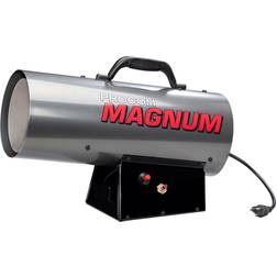 Procom Magnum Forced Air Propane Heater- 40,000 BTU, Silver