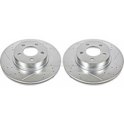 Power Stop Evolution Drilled & Slotted Front Rotors AR8586XPR