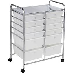 Honey Can Do 12-Drawer Rolling Craft Storage Cart