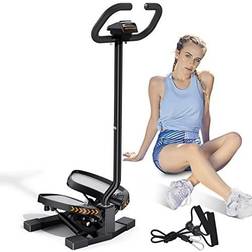 SportsRoyals Stair Stepper with Resistance Band