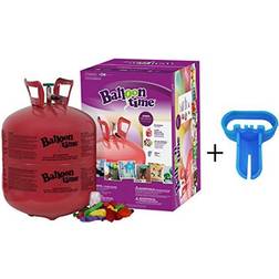 Balloon Time Helium Gas Cylinders and 50 Latex Balloons