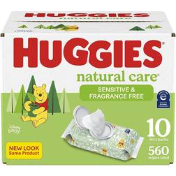 Huggies Natural Care Sensitive Unscented Baby Wipes 560pcs
