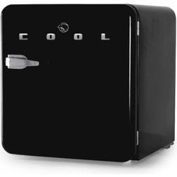Commercial Cool Retro Mini Freezer Black
