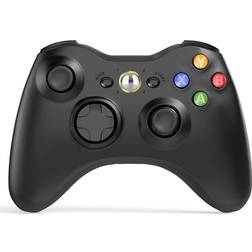 W&O Xbox 360/PC Wireless Controller - Black
