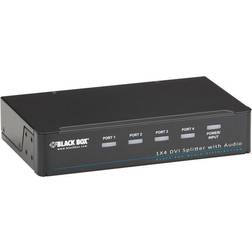 Black Box 1x4 DVI-D Splitter & HDCP AVSP-DVI1X4