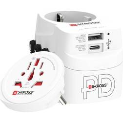 Skross PRO Light USB AC30PD - World