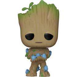 Marvel Funko Pop! I Am Groot, Groot with Grunds