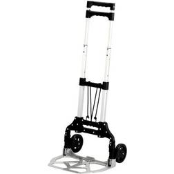 SAFCO Stow and Go Cart Hand Truck, 110 lbs, Black (4049NC) Quill Black