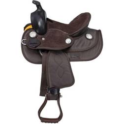 Tough-1 Synthetic Barrel Saddle 11in