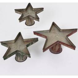Gerson The Companies Set of 3 Metal Star Plant Stand