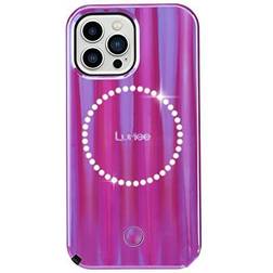 Case-Mate LuMee Halo Battery Charger Case for iPhone 13 Pro Max Hot Pink Voltage
