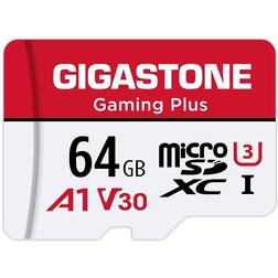 Gigastone Gaming Plus MicroSDXC Class 10 UHS-I U3 V30 A1 95/35 MB/s 64GB
