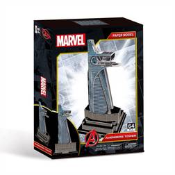 4D Cityscape Marvel Avengers Tower 64 Pieces