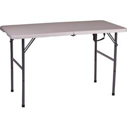 Stansport Folding Camp Table with Adjustable Legs
