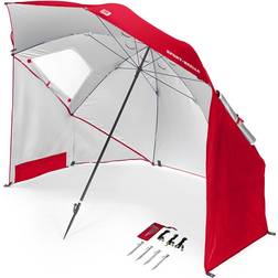Sport-Brella 8 ft. Tiltable Red Sport Umbrella