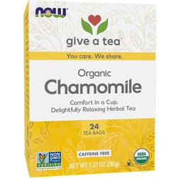 Now Foods Chamomile Tea Organic 1.27oz 24