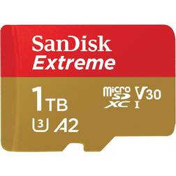 SanDisk Extreme microSDXC Class 10 UHS-I U3 V30 A2 160/90MB/s 1TB