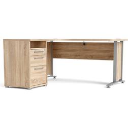 Tvilum Prima Oak/White Schreibtisch 150.5x159cm