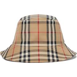 Burberry Vintage Check Twill Bucket Hat - Archive Beige