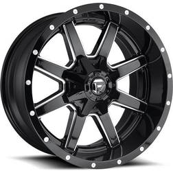 Fuel Milled Gloss Black Maverick Wheel D61017909845